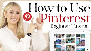 How to Use Pinterest for Blogging EXPLAINED 2022  Pinterest Beginner Tutorial [upl. by Rider]