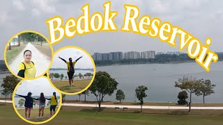 BEDOK RESERVOIR Singapore  Inikot namin ang buong lake  Esay B Vlog [upl. by Romanas797]