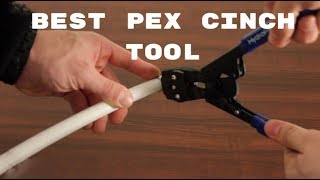 Best Pex Cinch Tool  Top Crimp Ring Tool [upl. by Tekcirc]