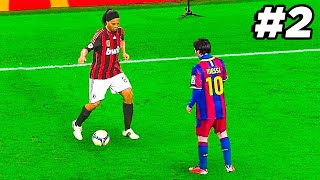 10 Ronaldinho Skills That SHOCKED the world mixed [upl. by Ahselrac810]