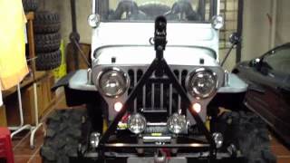 JEEP WILLYS CJ3A 1950 V8 [upl. by Aifoz]