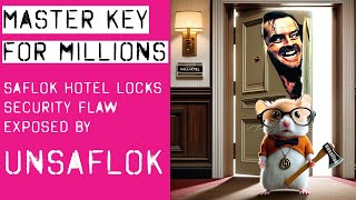 Master Key for Millions Saflok Hotel Locks security flaw exposed by Unsaflok [upl. by Ycrep]