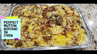 Perfect Mutton Biryani in Oven by Spicy Kitchen [upl. by Liemaj890]