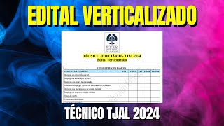 TRIBUNAL DE JUSTIÇA DE ALAGOAS 2024  Edital Verticalizado [upl. by Ulla]