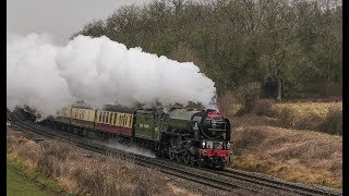 60163 Tornado A Full Chime Display Through The Avon Valley  The Sulis amp Sarum 2018 [upl. by Eiroc]