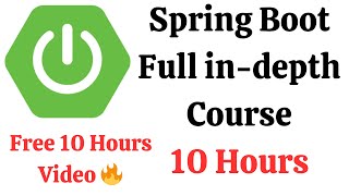 Spring Boot Full Course  Learn Spring Boot in 10 Hours RameshFadatare [upl. by Kim]