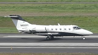 Hawker Beechcraft 400XP N400FF Takeoff from PDX [upl. by Mumford272]