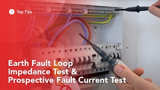 Earth Fault Loop Impedance Test amp Prospective Fault Current Test [upl. by Natalia740]