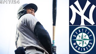 New York Yankees Highlights vs Seattle Mariners  91724 [upl. by Gillette]