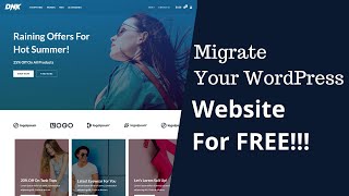 How To Migrate WordPress Website From Any Hosting To Cloudways For FREE [upl. by Cookie901]