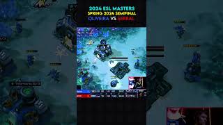 Oliveira vs Serral  Semifinal ESL SC2 Masters Spring 2024 Shorts Starcraft Highlight 17 [upl. by Ilellan]