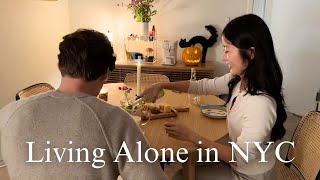 Home Alone Halloweekend fall decor cooking at home [upl. by Yahs]