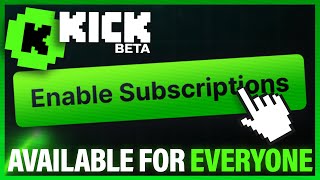 How to Enable KICKCOM SUBSCRIPTIONS [upl. by Nus430]