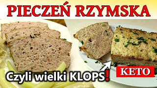 229  PIECZEŃ RZYMSKA czyli klops  Przepis na obiad KETO [upl. by Uella]