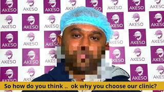 AKESO HAIR TRANSPLANT REVIEW BEST HAIR TRANSPLANT REVIEW [upl. by Auqenaj]