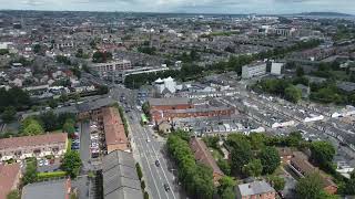 Drone Clips  Harolds Cross Dublin City Co Dublin Ireland  HD [upl. by Ark]