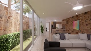 Te sorprenderá el diseño interior de esta casa pequeña y minimalista [upl. by Robi]