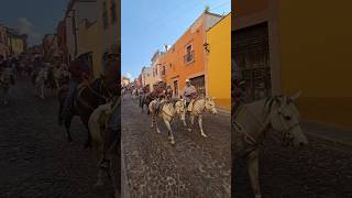 Tradicional Cabalgata a Terreros sanmigueldeallende Guanajuato mexico [upl. by Nelehyram]