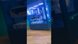 Montech Sky Two PC Build Blue and White theme [upl. by Ladnor178]