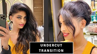 Kerala Model Undercut  Women Haircut  Women Undercut  Indian Girl Undercut Vlog  Women Headshave [upl. by Mellitz7]