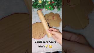 DIY Cardboard Cool Craft 😎👍🏻cardboardcraft diy craftcrafts crafteraditi cardboardshortsideas [upl. by Genaro]