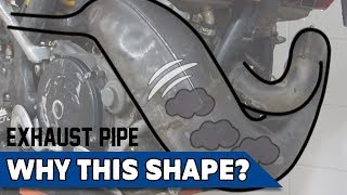 How 2stroke exhaust pipes work  Offroad Engineered [upl. by Nocam485]