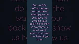 Jeffrey bezos song lyrics [upl. by Aitsirhc]