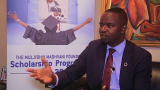 Dr Richard Mugahi Madhvani Scholarship success story [upl. by Haeluj]