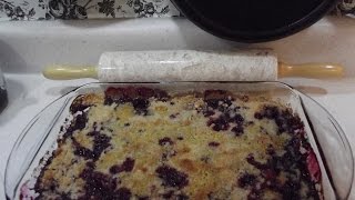 Blackberry Cobbler 100 Year Old Recipe  Extra Yummy  The Hillbilly Kitchen [upl. by Savart55]