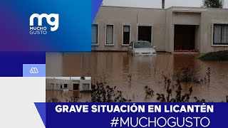 Grave situación en Licantén Alcalde relata evacuación y desborde de ríos en la zona [upl. by Jobi]