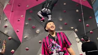 Climbing wall youtubeshorts youtube shortvideo climbing canada golf [upl. by Anitsirt25]