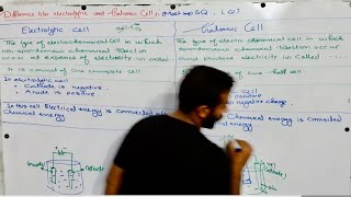 Difference between electrolytic cell and Galvanic cell  Chemistry Class 9 chapter 7 [upl. by Alemahs294]