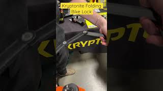 Best Folding Bike Lock from Kryptonite [upl. by Lesde179]