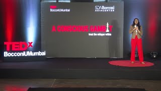 Embracing Curiosity and Calculated Risks  Radhika Bajoria  TEDxBocconiUMumbai [upl. by Soiritos]