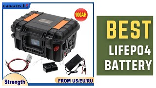 Best Lifepo4 Battery  12v 120ah Lifepo4 battery 100ah Battery Pack Review [upl. by Irami]