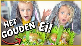 DE PAASHAAS CHALLENGE 🐰  Bellinga Familie Vloggers 1336 [upl. by Helbonnah]