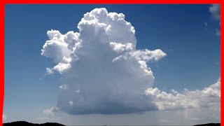 Time Lapse Formation ORAGE Marseille thunderstorm The Power of Nature [upl. by Rossie]