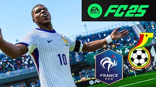 FRANCE  GHANA  FC 25 PS5 Gameplay Difficulté Légende [upl. by Hartley]