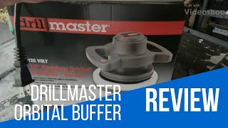 Harbor Freight Drillmaster 10quot Orbital Polisher Buffer review [upl. by Lolanthe782]