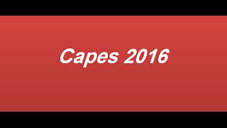 capes 2016 Capes2017 TUNISIE [upl. by Orodisi808]