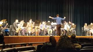 Round Midnight arr Victor Lopez amp Birdland arr Victor Lopez Comsewogue High School Jazz Band 2018 [upl. by Eeliah]