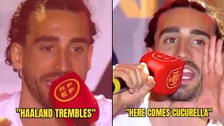 🤣 Cucurellas Funny Song Mocking Erling Haaland 😳😂  Spain Euro 2024 Celebrations  Rodri amp Morata [upl. by Ahsenav]