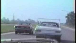 1970 Superbird amp 1972 Cuda Racing On Interstate 75 [upl. by Ittocs]