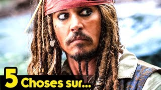 5 Choses Etonnantes sur PIRATES DES CARAÏBES [upl. by Otxis854]