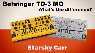 Behringer TD3MO vs TD3  The definitive comparison [upl. by Hanschen]