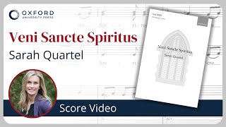 Veni Sancte Spiritus by Sarah Quartel score video [upl. by Swann]