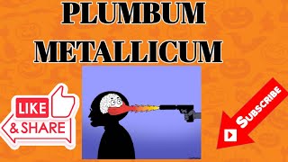 PLUMBUM METALLICUM HOMOEOPATHIC MEDICINEDRUG PICTURE [upl. by Nnyllatsyrc161]