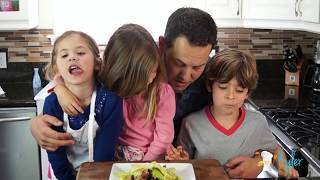 How to make CAESAR SALADEasy Recipe made with Kids [upl. by Iphlgenia388]