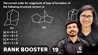 Rank Booster by J Chemistry  General Organic Chemistry  Heat of formation  CSIR NET Questions [upl. by Sprague]