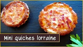 Recipe of the mini quiches lorraine [upl. by Theodora299]